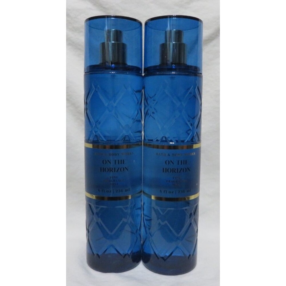 ON THE HORIZON Bath & Body Works Fine Fragrance Mist 8 fl oz x 2